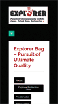 Mobile Screenshot of explorerbag.com